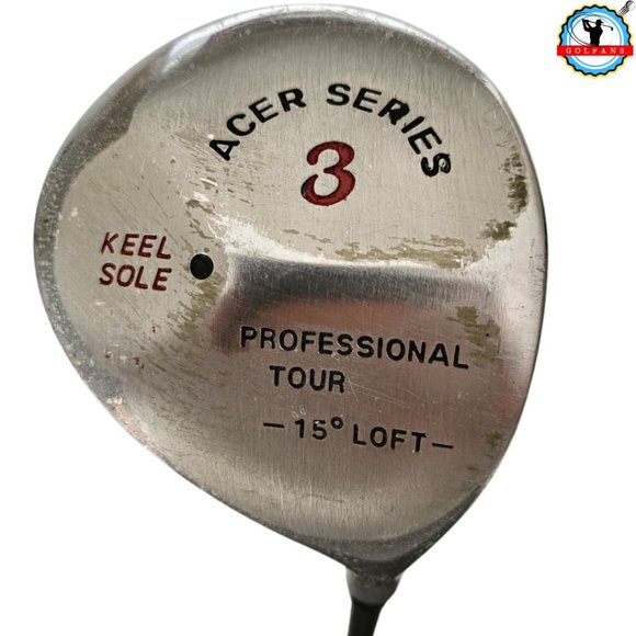Acer Other - Acer Series 3-Wood Professional Tour 15° Degree Keel Sole Right Handed